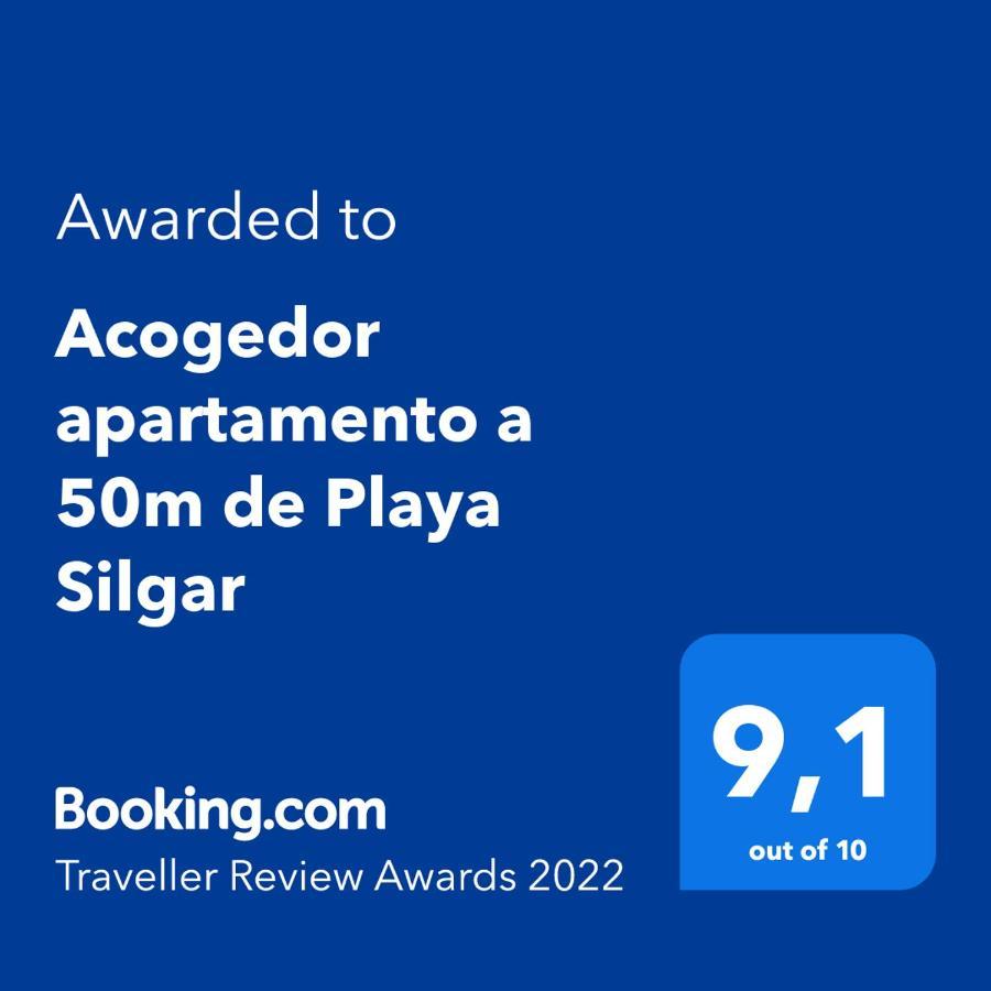 Апартаменты Desconectaengalicia Castelao, 50M Playa Silgar Санхенхо Экстерьер фото
